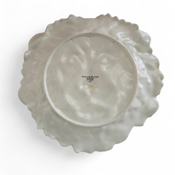 Fitz & Floyd Serengeti Lion Plate 11” Handcrafted Jungle Wildlife Floral Charger - Picture 3 of 5